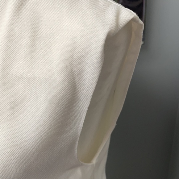 Maje Rushane Women's White Robe Imprimee Dress NWT - Picture 5 of 11